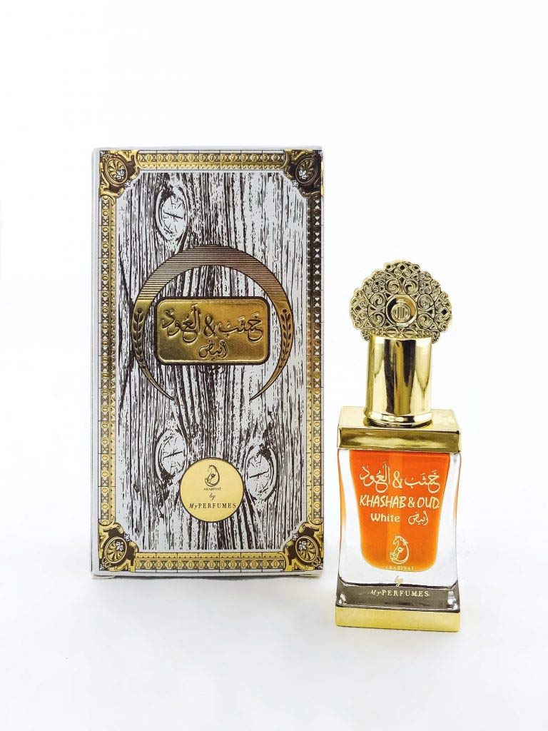 Khashab and Oud 12ml | Perfume Oil | Attar | Classic and Oriental Scented Perfume Oil (for Men and Women) (Unisex)