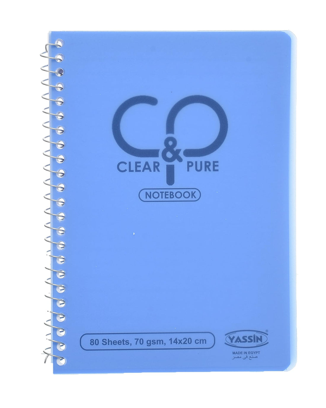 C&P Wirebound Notebook 80 Sheets