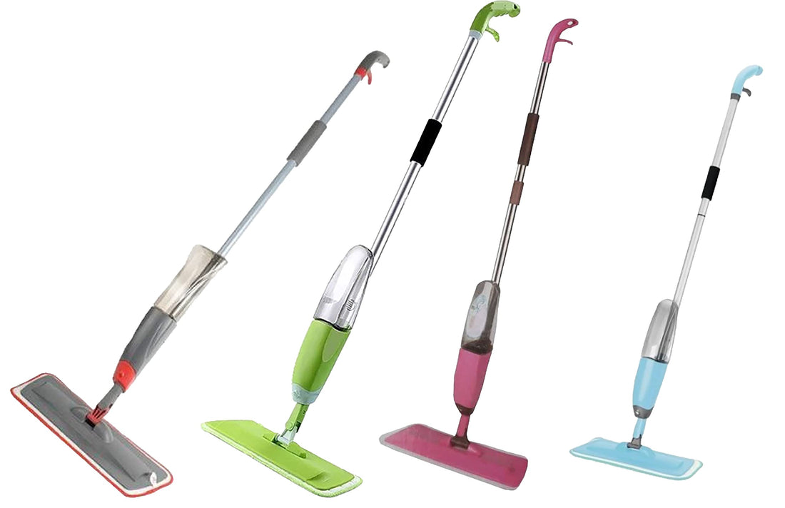 Microfiber spray mop