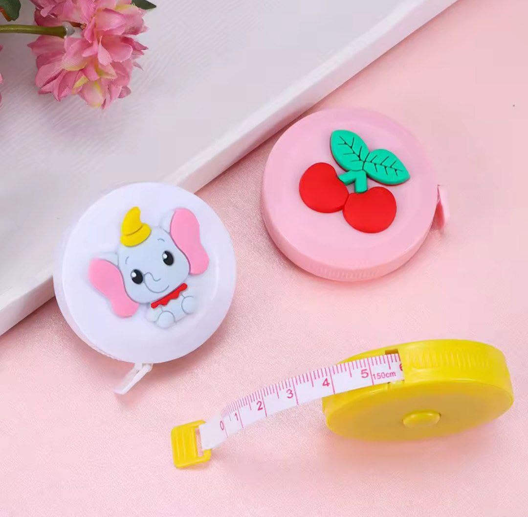 Body Measuring Tape, Soft Fabric Ruler Multi-Shape Great for Sewing, Arts and Crafts, Kids Activities, Educational Use, 1.5 Meters
