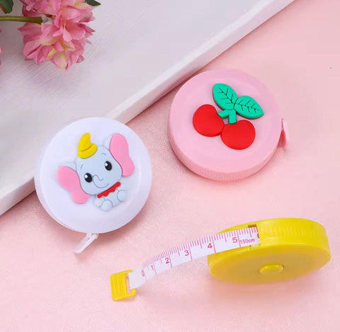 Body Measuring Tape, Soft Fabric Ruler Multi-Shape Great for Sewing, Arts and Crafts, Kids Activities, Educational Use, 1.5 Meters
