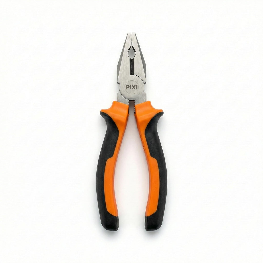 Universal 8" Pliers | Chrome Vanadium Steel | Ergonomic Handle for Wire Cutting & Textured Grip