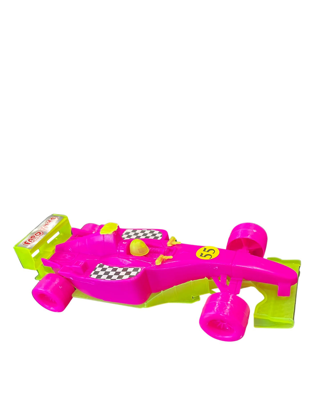 Formula Racing Car, Pink and Blue, 33 Number, 15x11x5 cm