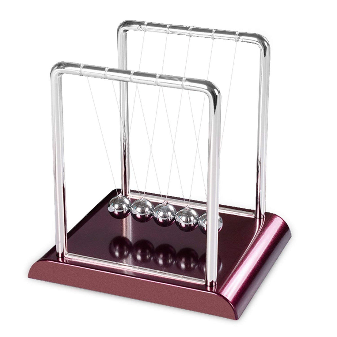 Newtons Cradle Classic Newton's Cradle Balance Balls Desk Home Decorations for Office Physics Teacher Toys Steel Ball