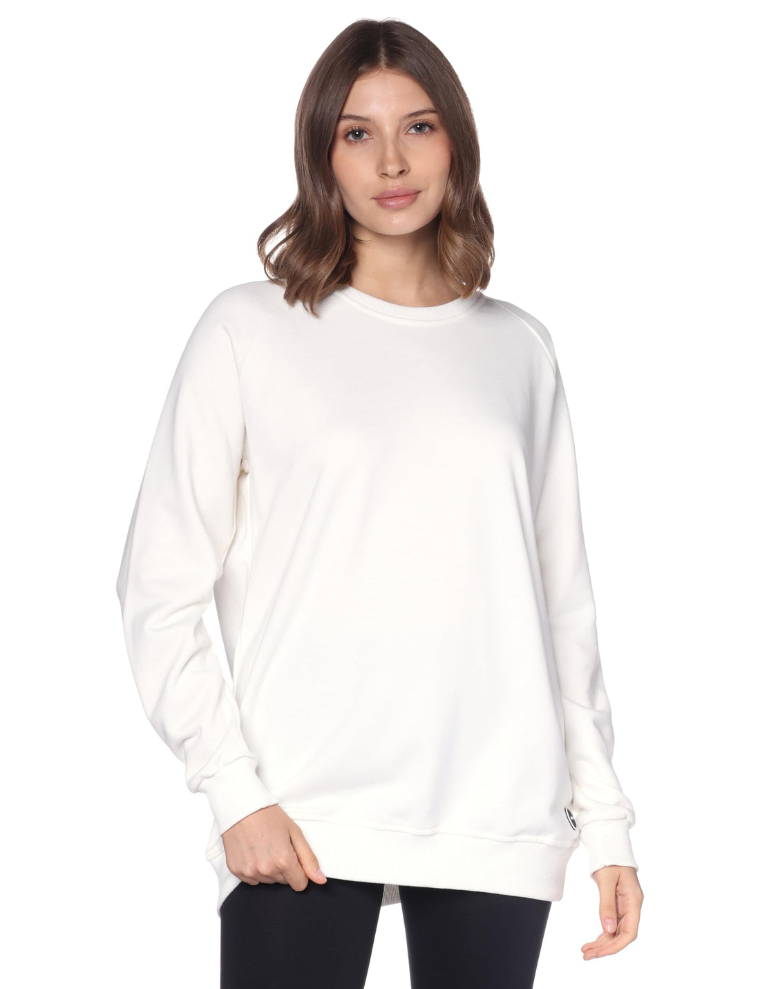 ASTK womens BASIC Regular fit SWEATSHIRT Sweatshirt