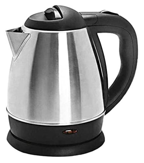 Flamngo FM3000 stainless steel electric kettle, 1.5 liters - silver