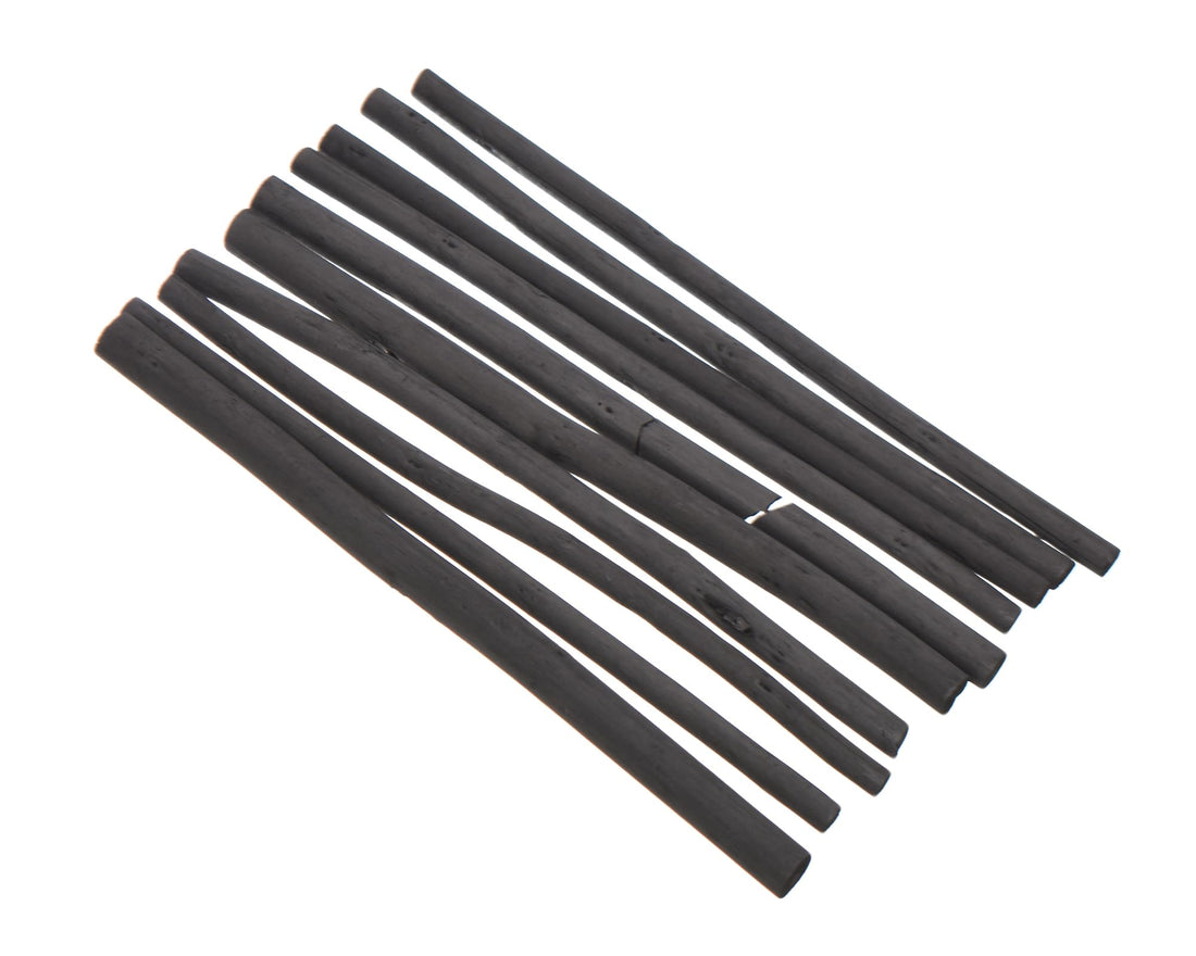 Elmaayergy HS-37_E0186 Set Of 10 Pieces Of Charcoal Pencil Suitable For classroom, Homeschooling, And Individual Study Environments
