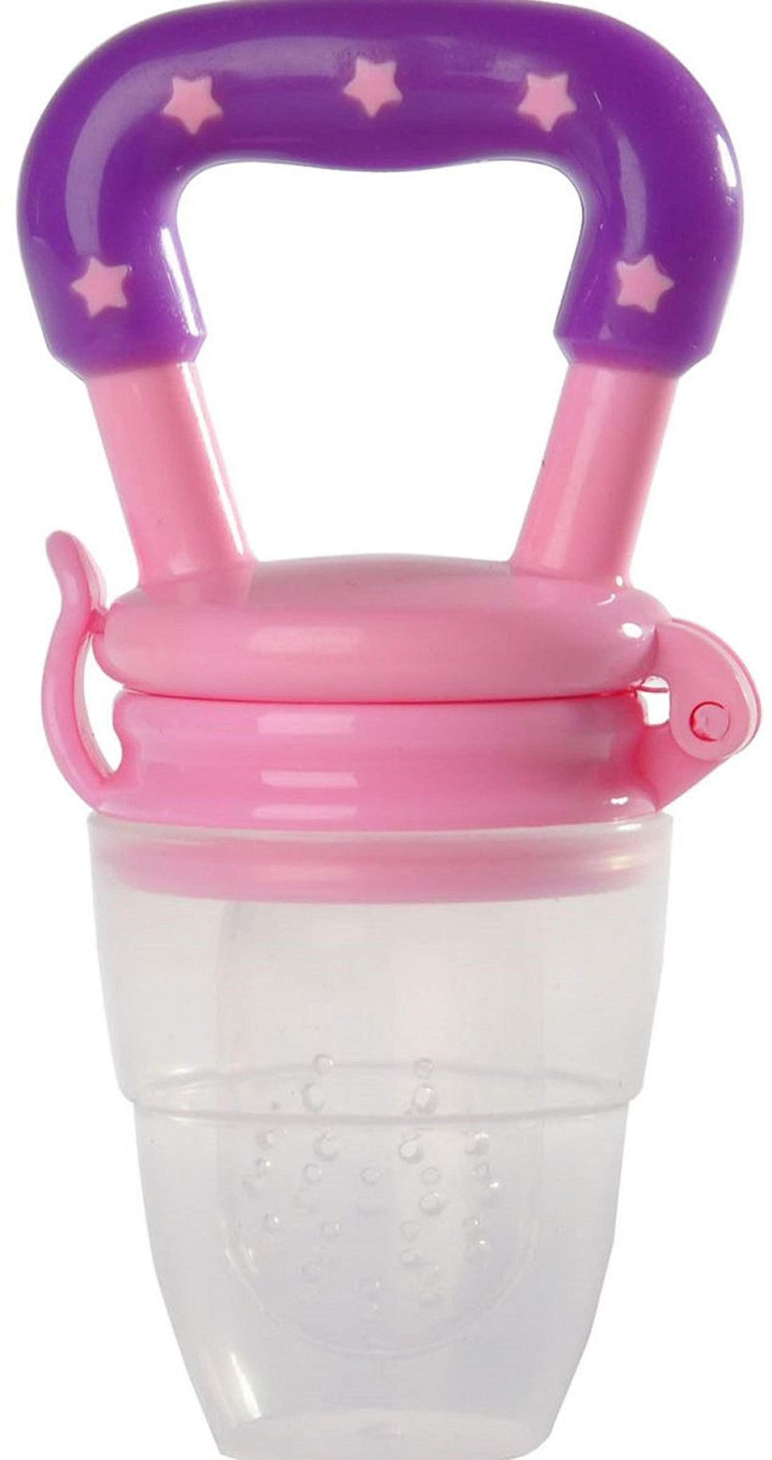 Icome Baby Pacifier Fresh Food Feeder Kids (Pink)
