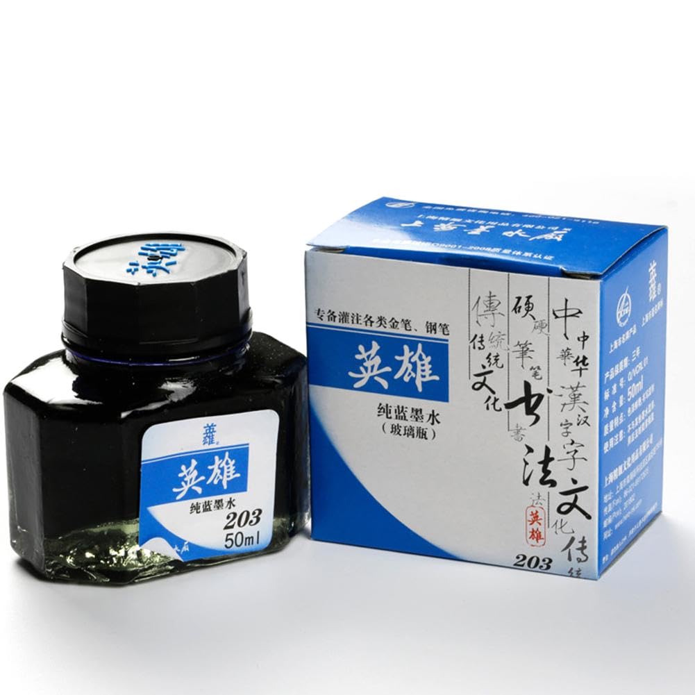 Hero Fountain Pen Ink Refill - Blue- 50 ml