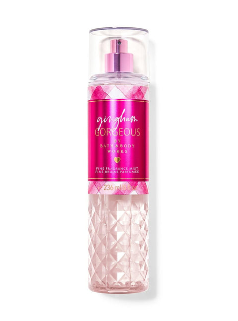 Bath & Body Works Gingham Gorgeous Fine Fragrance Mist |236 Ml / 8 Fl Oz |Fine Fragrance Mist|Flor