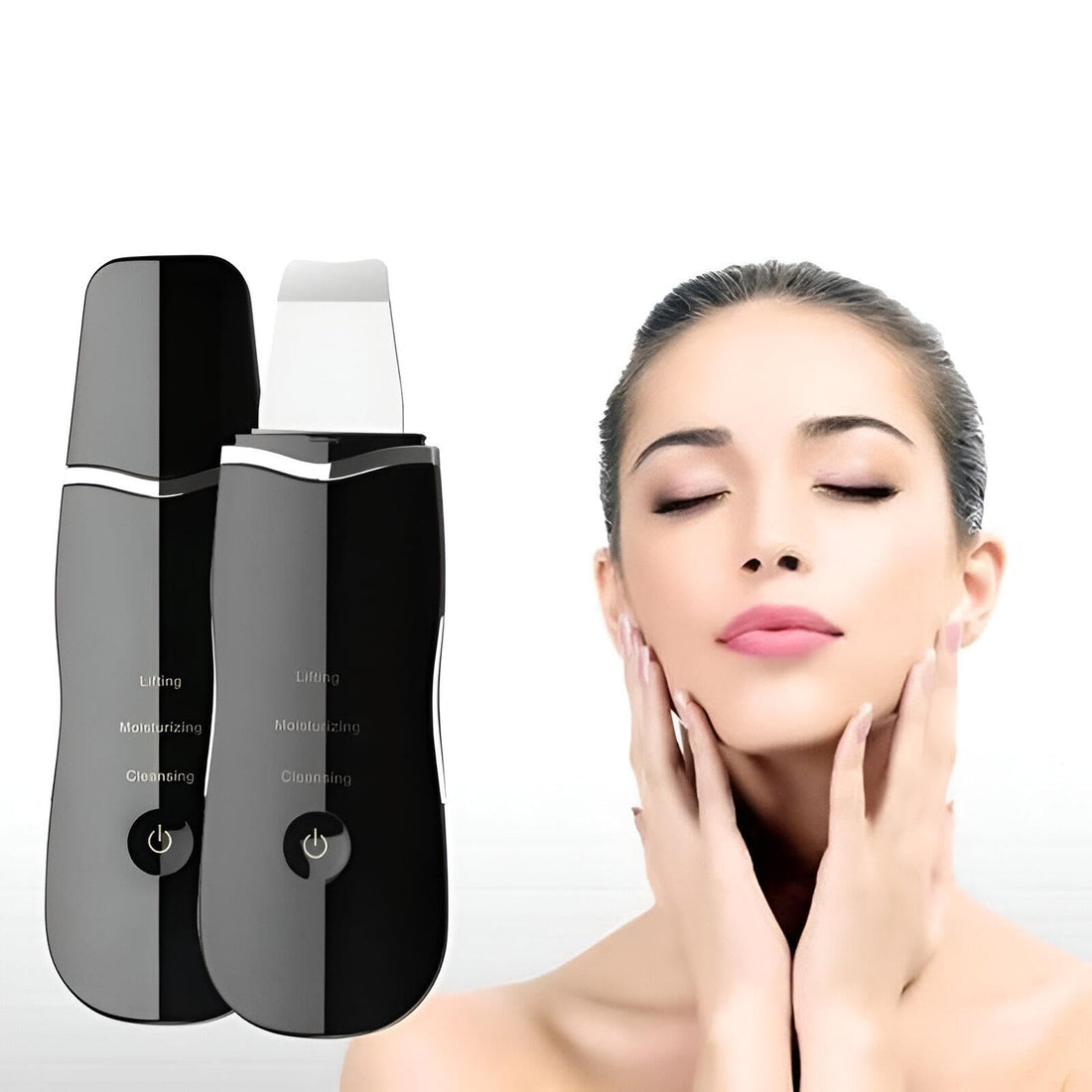 Blackhead Remover - Ultrasonic Facial Cleansing Device Compact Facial Cleaner for Blackhead Removal Impurities Achieve Amazing Results in Skin Care (2PCS)