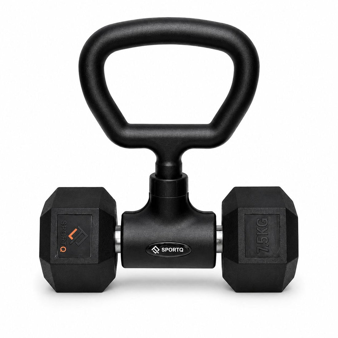 Adjustable Dumbbell Kettlebell Handle – Dumbbell Conversion Tool to Kettlebell, Non-Slip Sports Grip for Strength Training, Weight Lifting, Home Gym