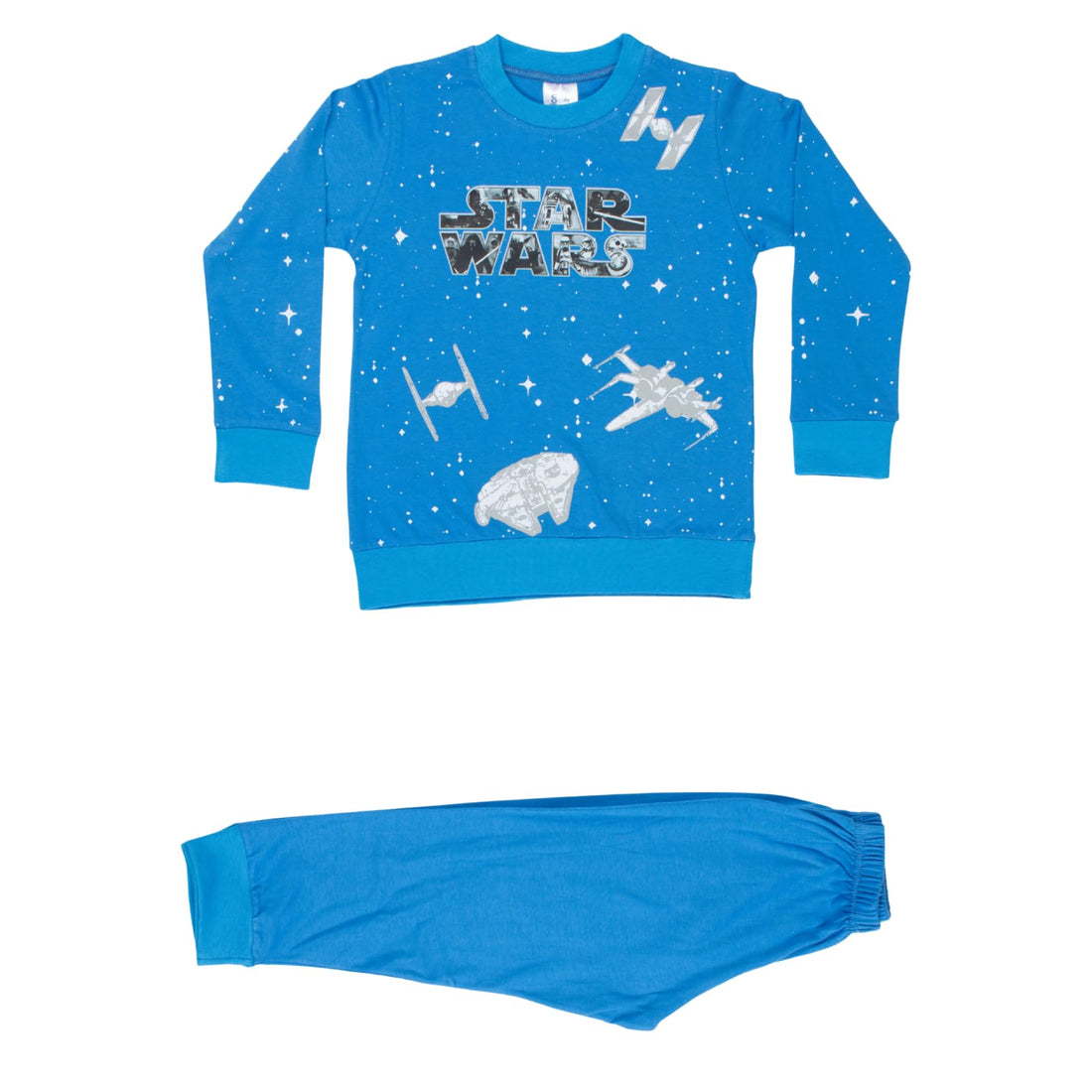 Papillon Boys Pajama Long Sleeves T-shirt&Pants Printed Star War Pajama Set (pack of 1)