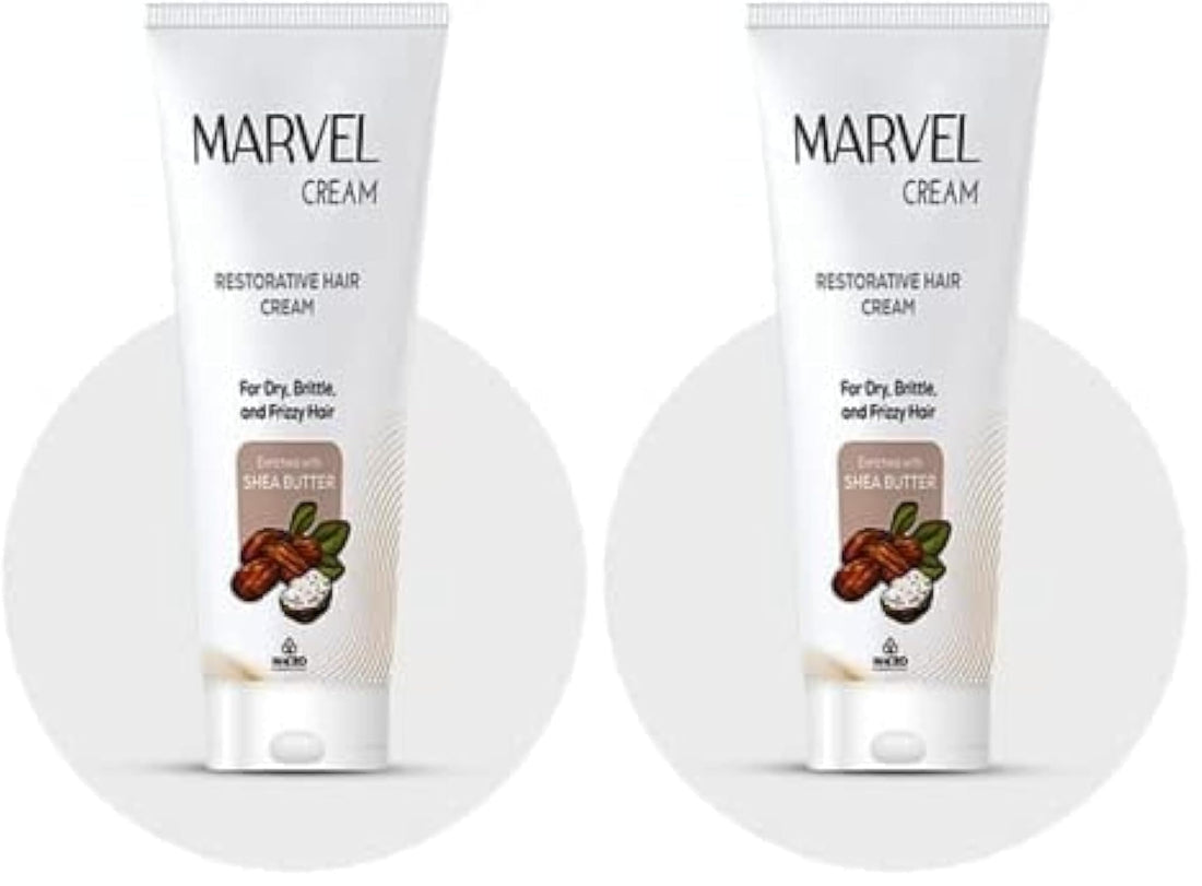 Macro marvel restorative hair cream enriched with shea butter 100gm (Pack of 2)