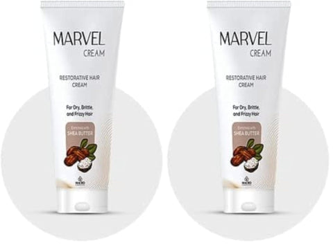 Macro marvel restorative hair cream enriched with shea butter 100gm (Pack of 2)