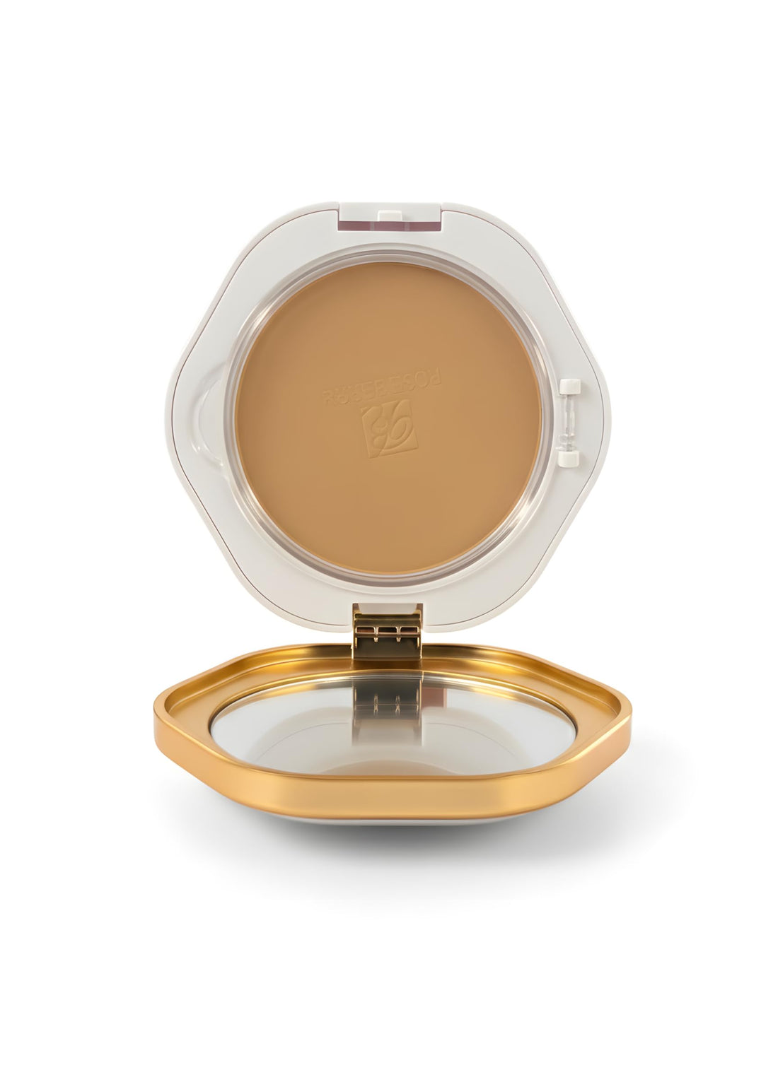 Rose Berry Pressed Powder Compact, Double Compact with Mirror and Sponge,10g, Shade 04