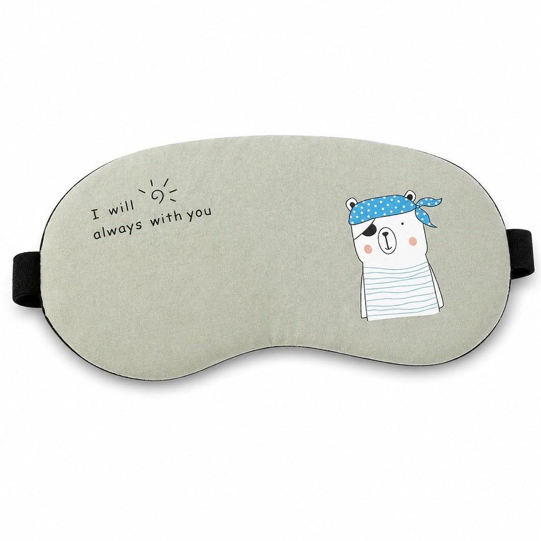 Cold Compress Eye Mask with Cooling Gel for Under Eye Care, Soft Cotton Adjustable Sleep Mask for Stress Relief, Relaxation and Improved Sleep Quality