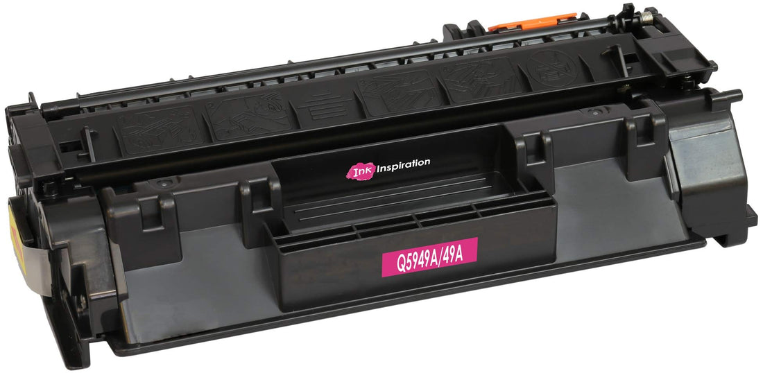 Ink Inspiration® Compatible Laser Toner Cartridge Replacement for HP Q5949A 49A Laserjet 1160, 1320, 1320N, 1320NW, 1320TN, 3390, 3390AIO, 3392AIO | High Yield