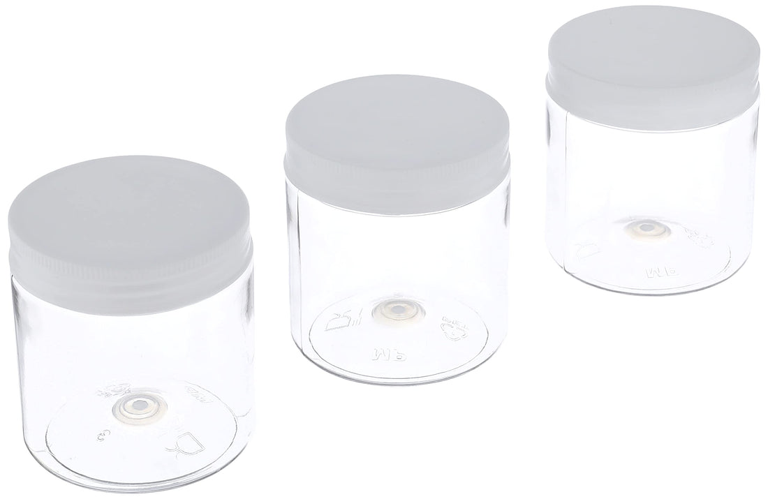 Mejo white preservation jar-3 * 300ml