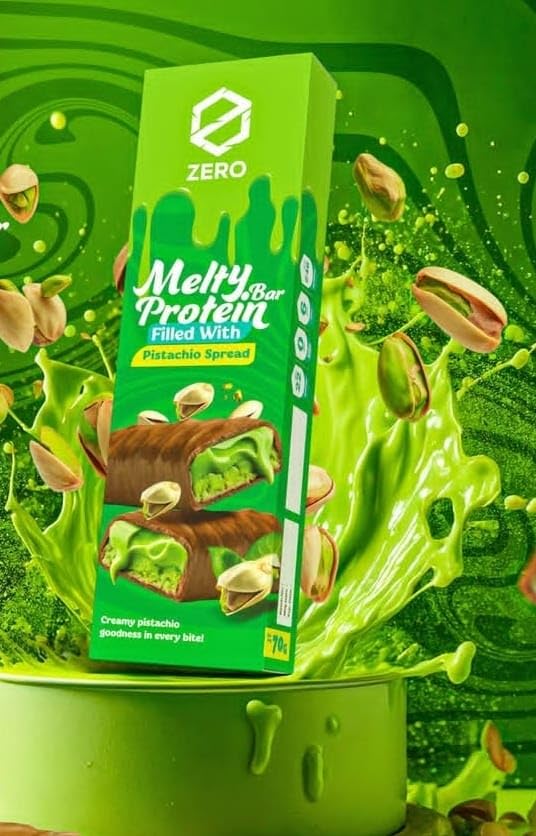 Protein Bar Whey Protein Pistachio 70g (Pack of 2)