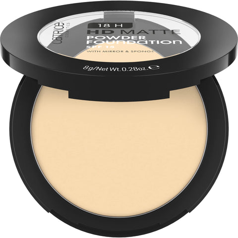 Catrice 18H HD Matte Powder Foundation 010W