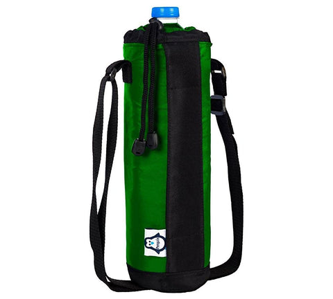 Penguin Insulated bottle bag - large - 1.5 liter waterproof - 33 * 10 dim - green