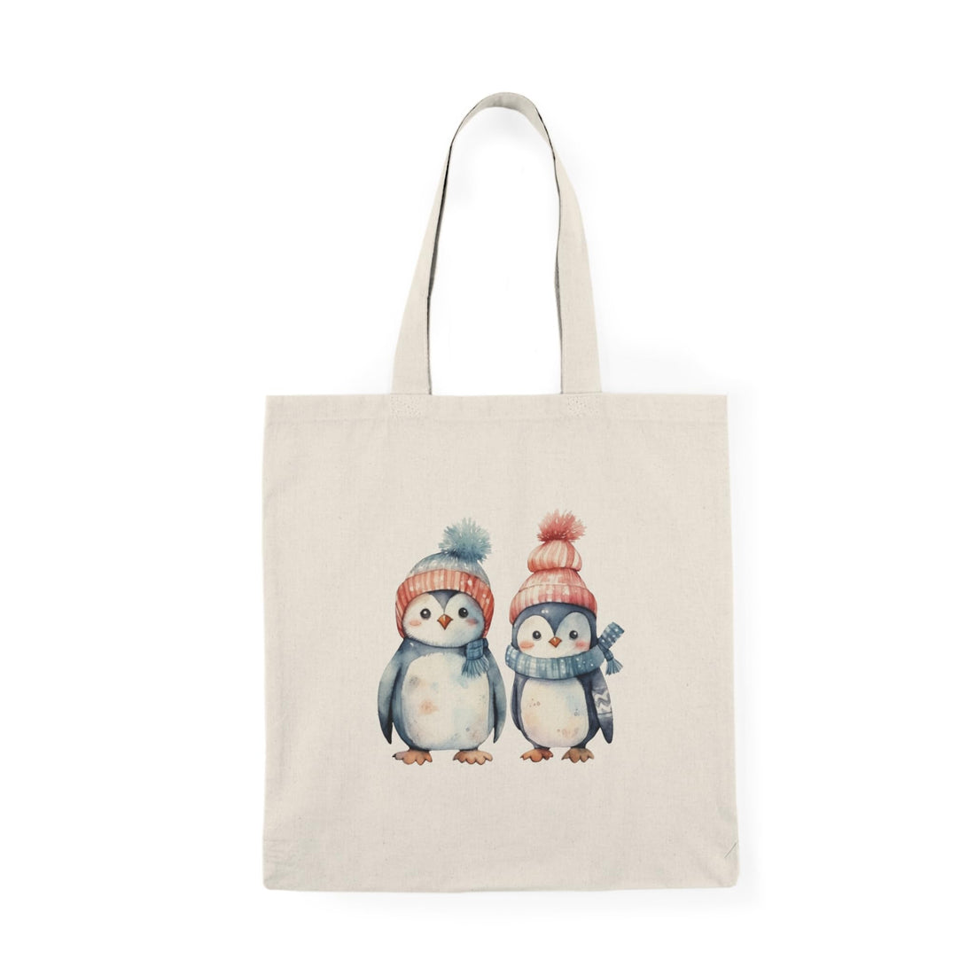 ToteBag Fluffy penguins Tote Bag66With Zipper