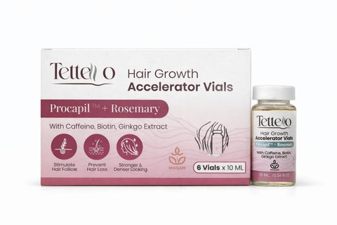 Tettello Hair Growth Accelerator Vials Plus 6 * 10 ml