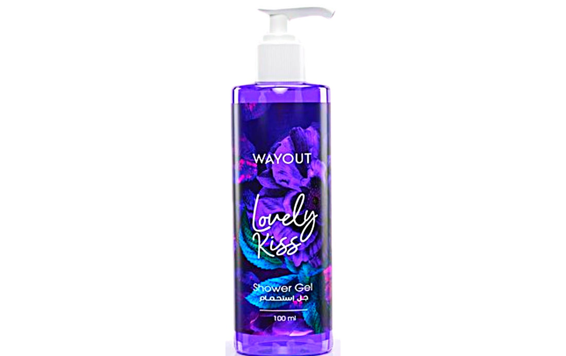 Way Out Shower Gel 100ml for Soft and Fragrant Skin (Lovely Kiss)