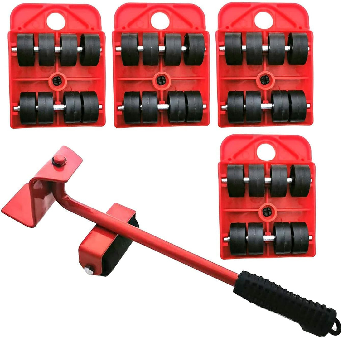 Concepta Heavy Furniture Mover Lifter Shifting Tool Set, Furniture Move Roller Tools 360 Degree Rotatable Pads Furniture Moving Wheels Kit Redesign Your Living Space