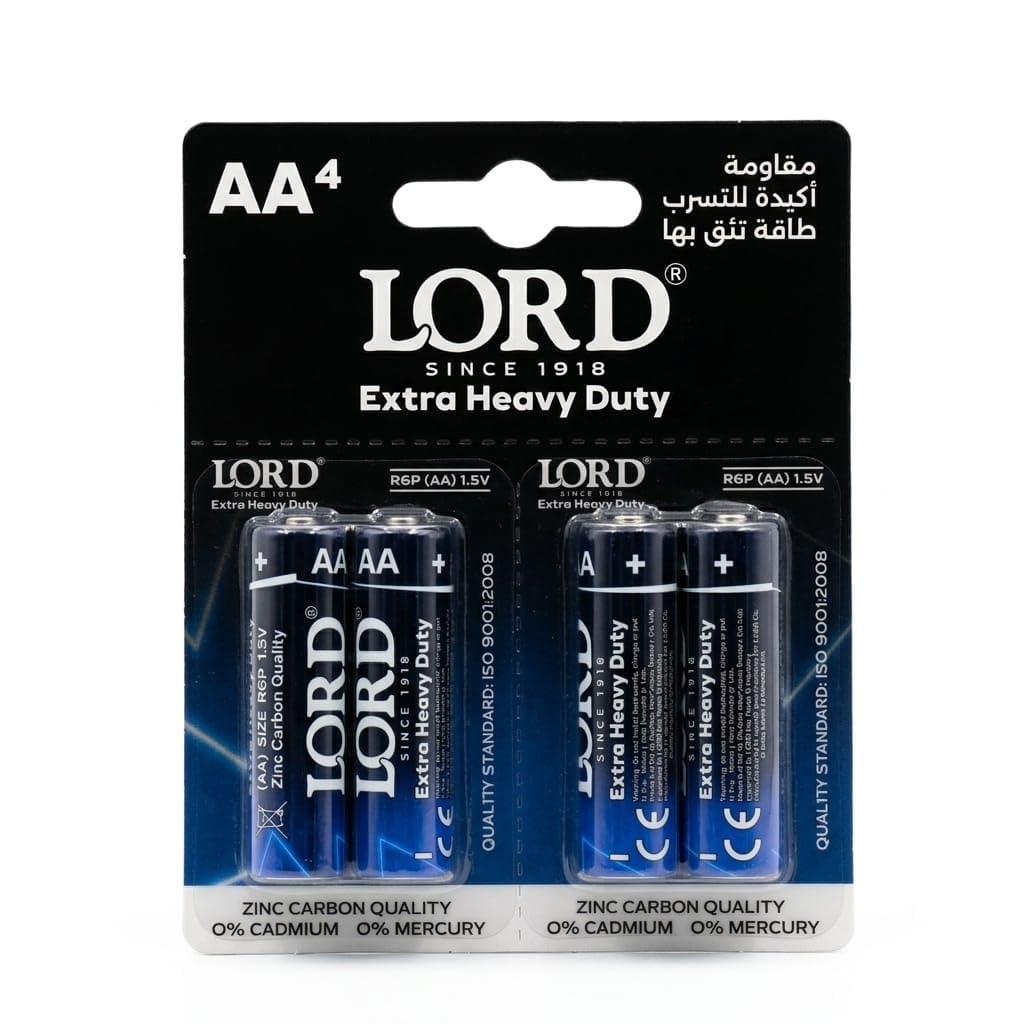 Lord Set Of 4 Battery (AA) 1.5 V