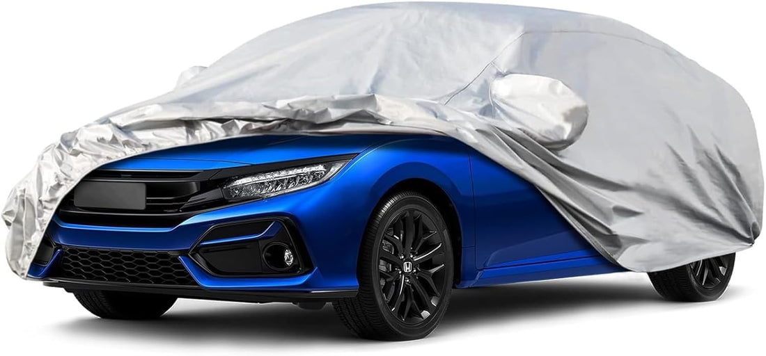 Full Car Cover, Car Cover Waterproof All Weather, Car Covers for Automobiles,dust Prevention, Ultraviolet-Proof, Frost and Snow Prevention, Universal (SUV L:480 * 175 * 150CM)