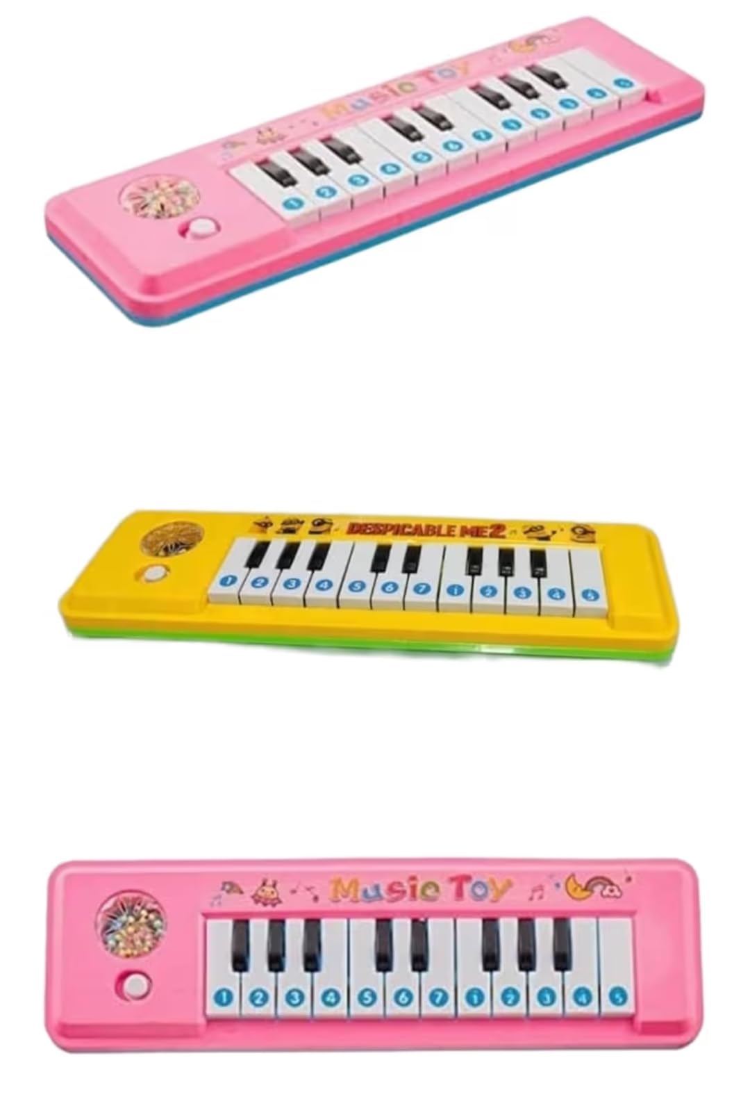 Children's Musical Piano Toy, Multiple Colors, Mini Keyboard Educational Toy, Suitable for Toddlers