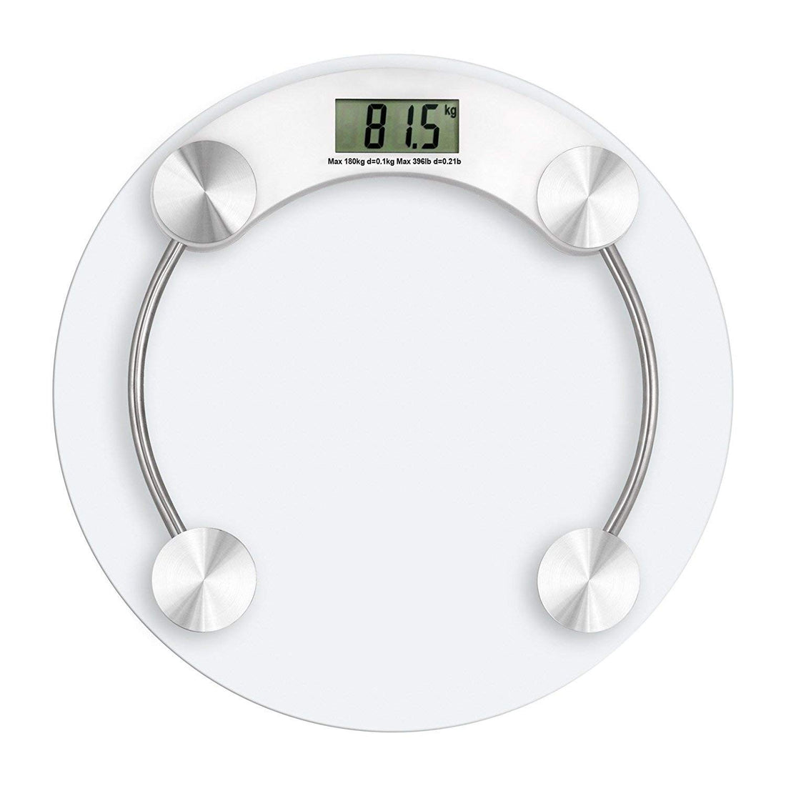 Electronic Thick Tempered8 mm round Glass & LCD Display Digital Personal Bathroom Health Body Weight Scales For Body Weight, Weight Scale Digital For Human Body.