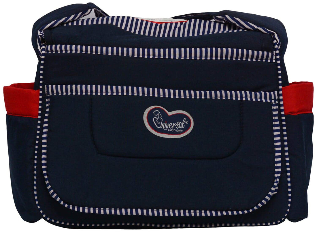 Universal Baby Supplies Croisette Baby Bag - Red & Navy