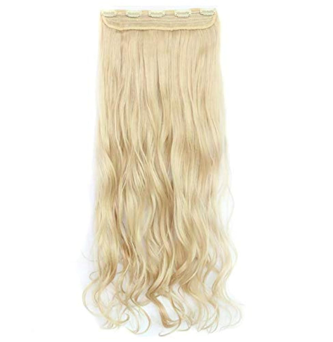 Five clip curls Long curly hair wig High temperature wire Hair extension
