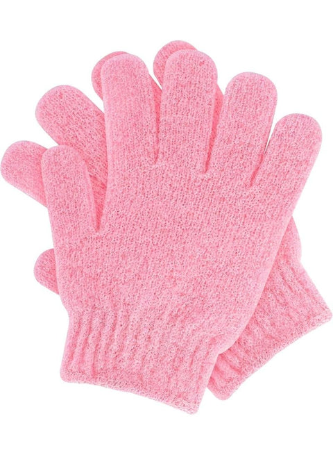 Alice Double-Sided Exfoliating Gloves - Versatile bath accessory for showering, spa treatments, body scrubbing, dead skin removal, and deep cleaning, set of two