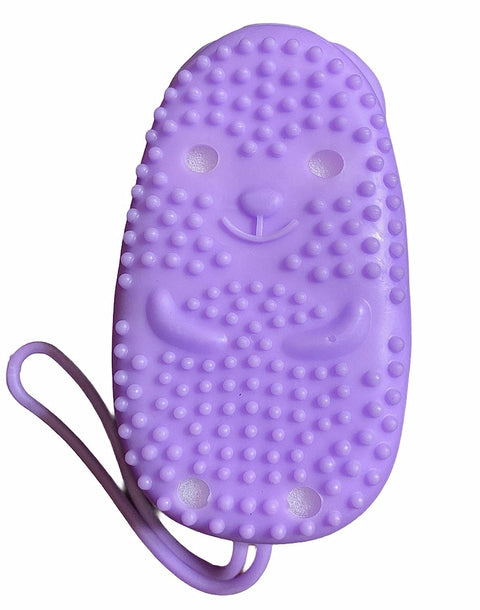 Silicone Body Bath Loofah-Purple