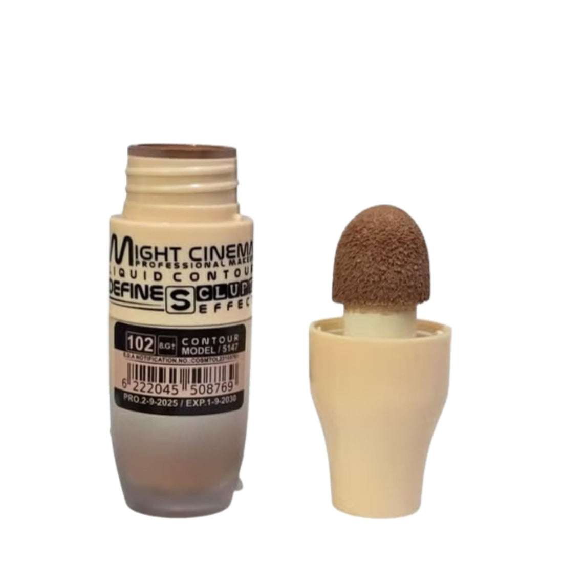 High Pigment Weightless Liquid Bronzer & Contour, Effortlessly Blendable, Lightweight Velvet Finish, Long Lasting Color shade 102