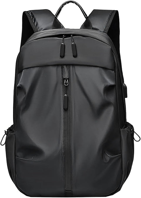 Energy Case ® Business Travel Laptop Backpack - Anti Theft Slim Laptop Bookbag with USB Charging Port for men and women Water Resistant College School Computer Bag Fits 15.6 Inch Laptop