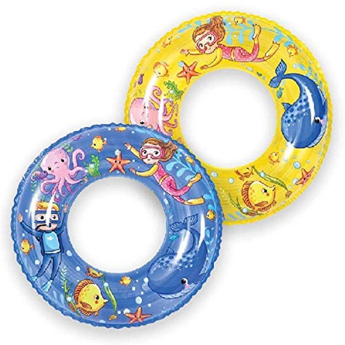 Jilong 37592 Inflatable Lifebuoy for Children, Multicolor