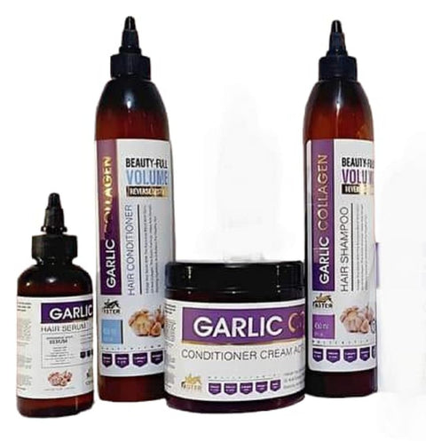 FasterThom Unisex-Adults Hair Loss Treatment Set 5 Pieces Shampoo, Conditioner, Serum, Bath Cream, Ampoule