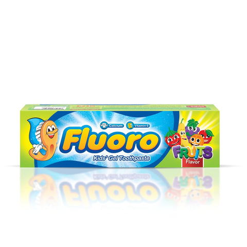 Fluoro Kids Toothpaste with Fruit Flavour 50gm