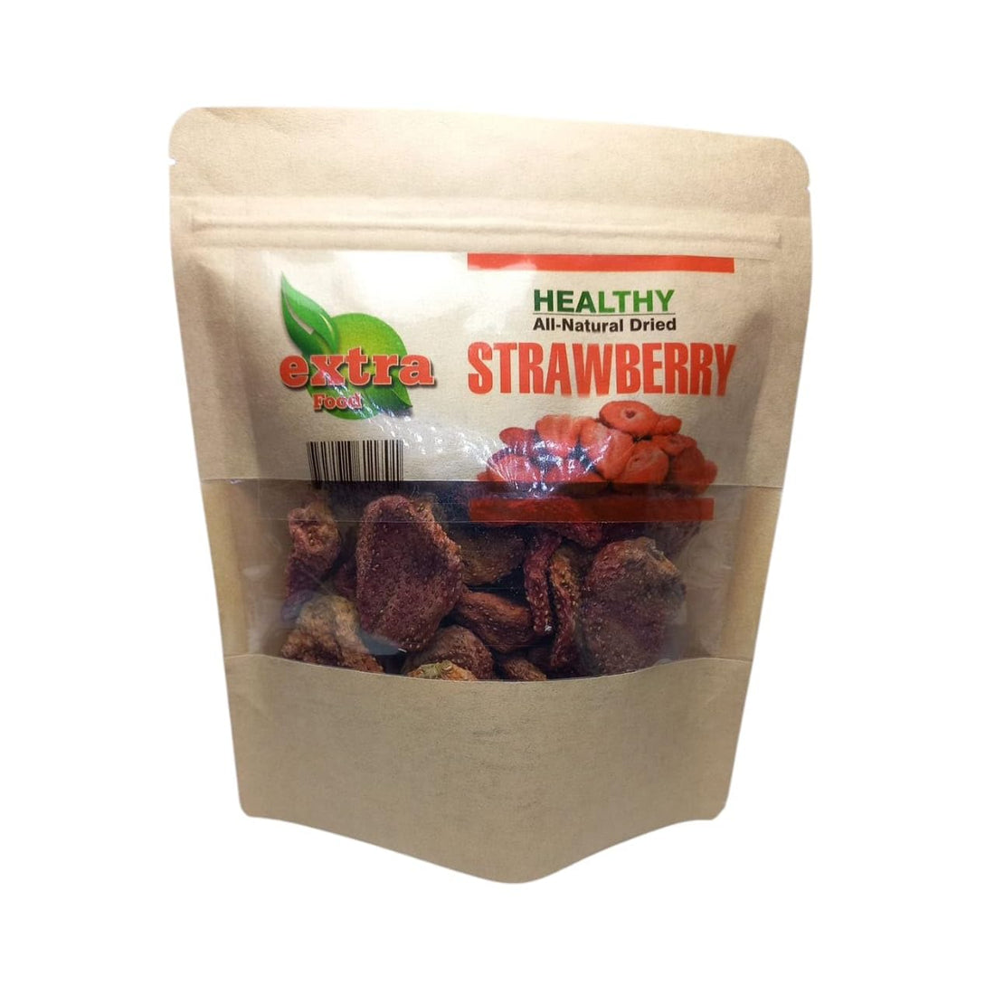Extra Food Healthy All-Natural Dried Strawberry, 100g not crunchy