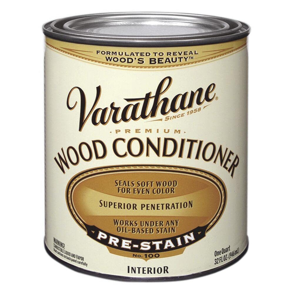 Rust-Oleum Varathane 211775h Premium Wood Conditioner Clear Qt