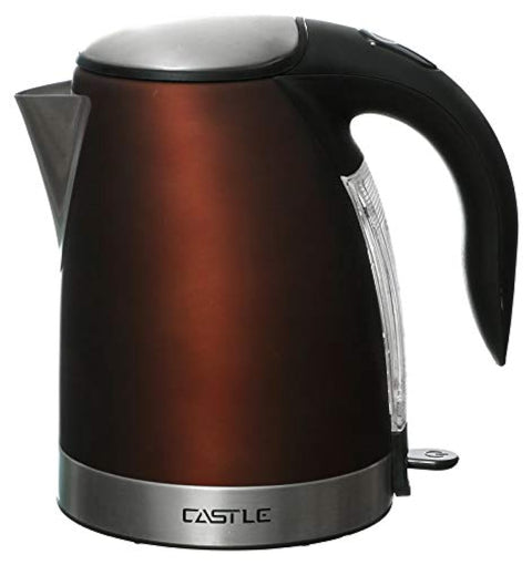 Castell Electric Kettle 1.7 Liter Ek3017sl, Brown
