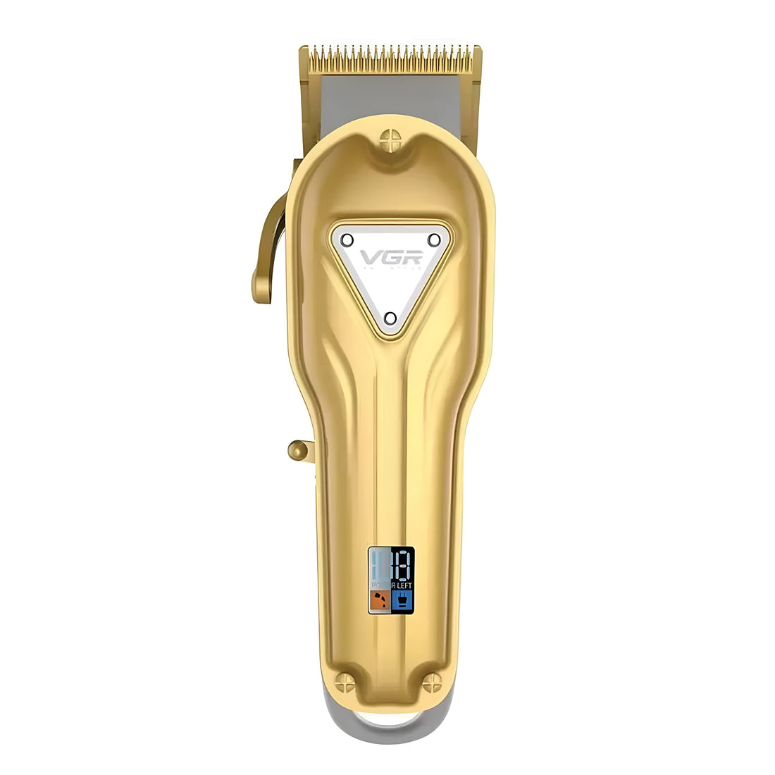 ecomlab VGR V-134 Clipper Beard and Moustache Hair Trimmer - Professional Rechargeable Cordless Cutting Machine Includes Guide Combs - Long Lasting Battery Ideal for Barber, Home and Barber Shop