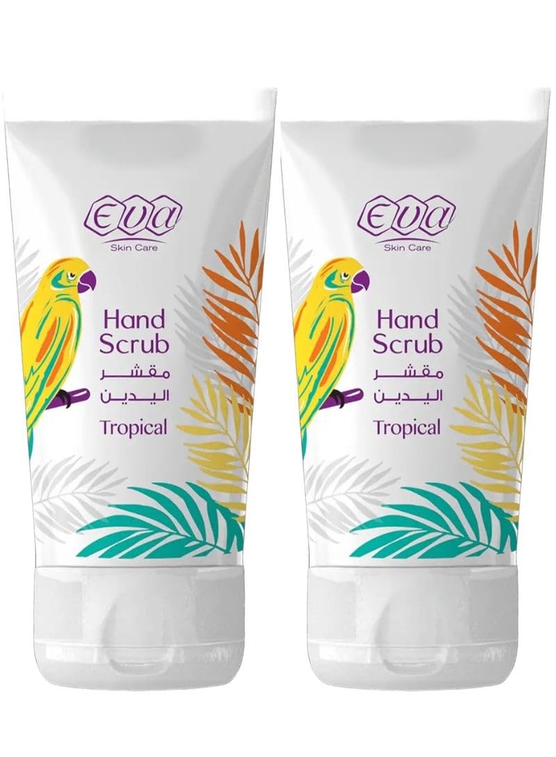 Eva Two Pieces Of Hand Scrub Tropical 50x2 ml