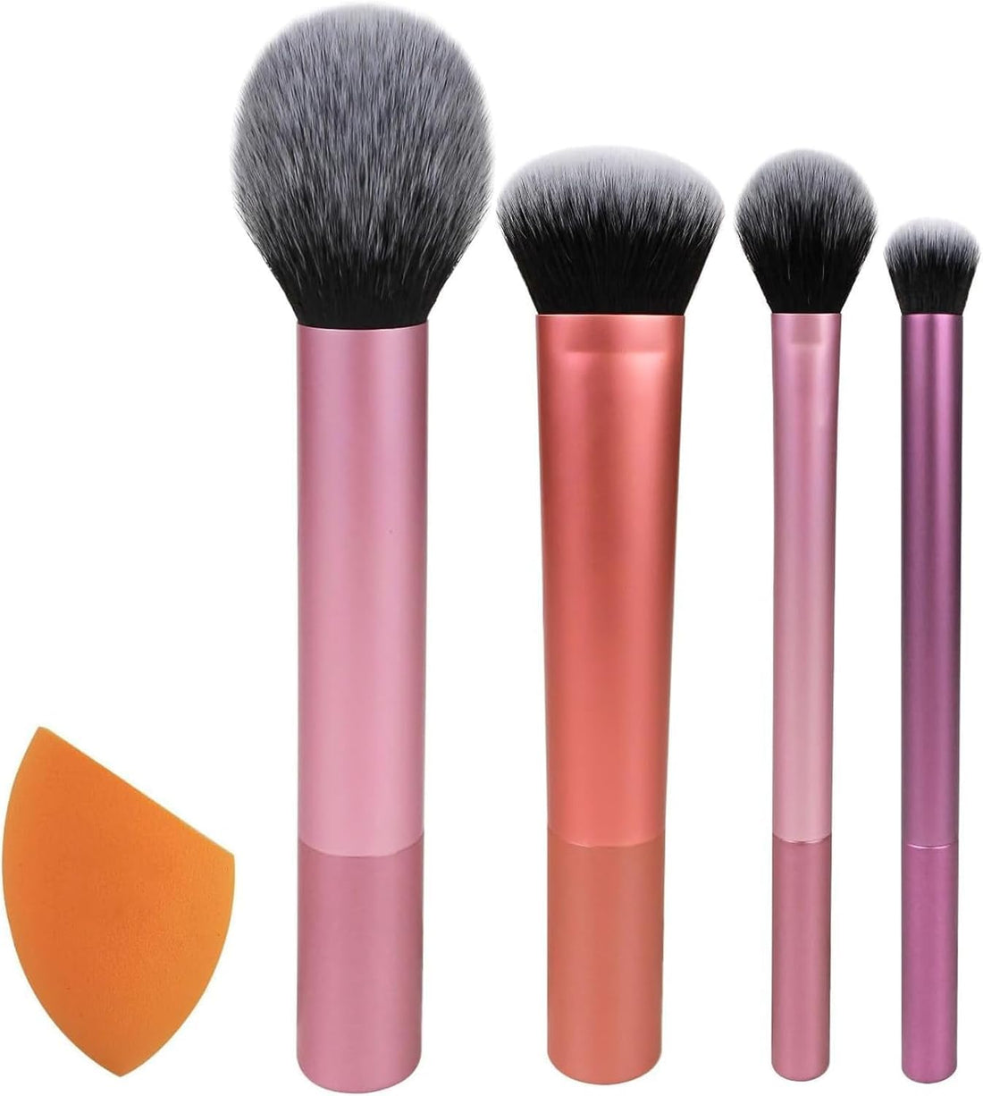 Makeup Brush Set - Eye Makeup Brush Set, Makeup Brushes Set for Artists, Multifunctional Sponge Essential Accessories Kit Everyday Essentials 5 Pieces