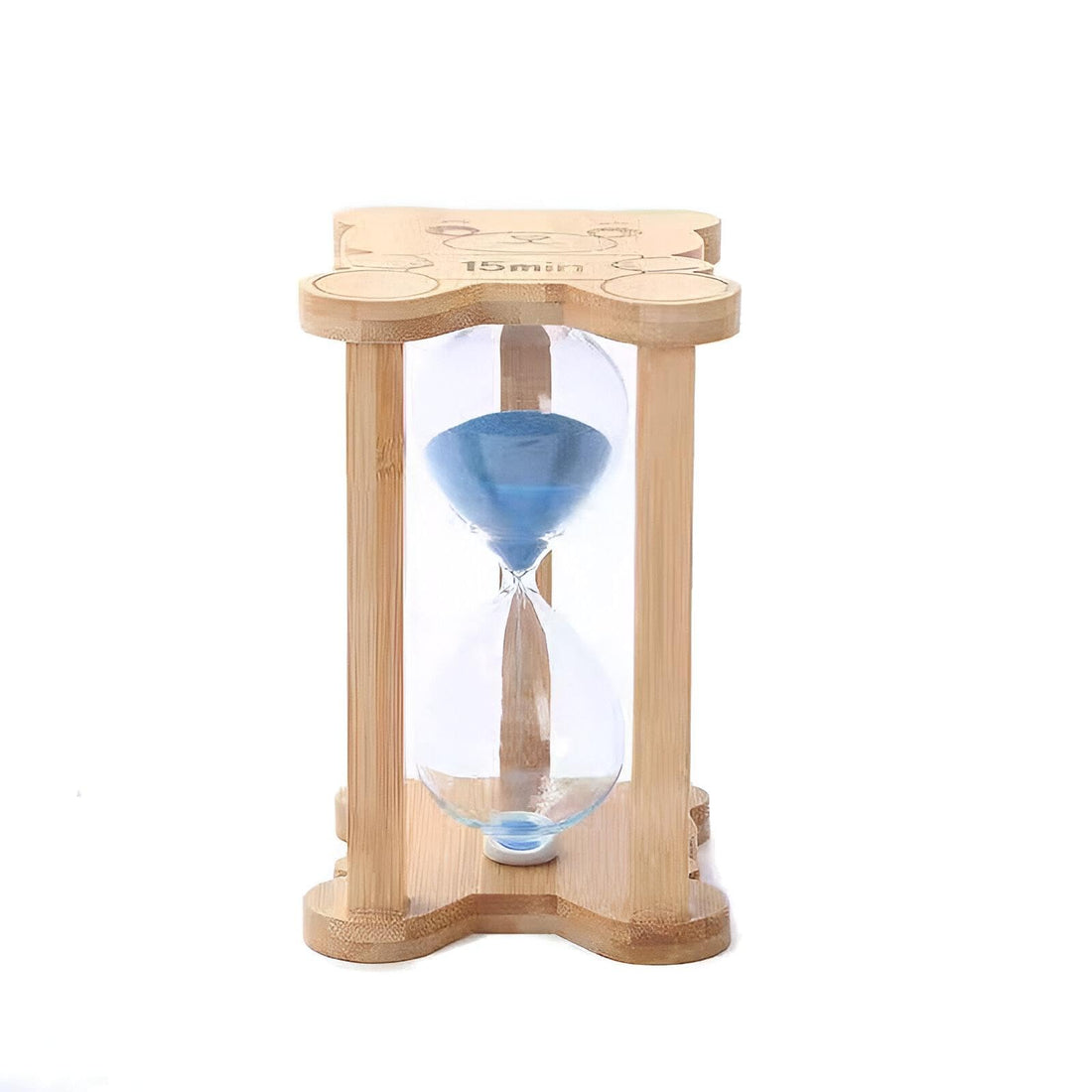 Sand Timer - Beautifully Crafted Timer Glass for Enhancing Office Spaces, Gift Ideas, or Creating an Inviting Atmosphere with Its Mesmerizing Sand Flow. (model 1-15minute)